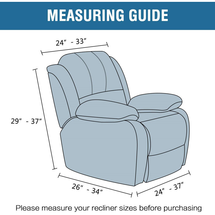 Eider & Ivory™ Dorchester Recliner Slipcover & Reviews Wayfair